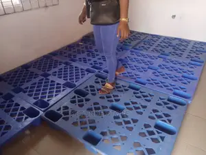 Pure Water Blue Plastic Storage Pallets