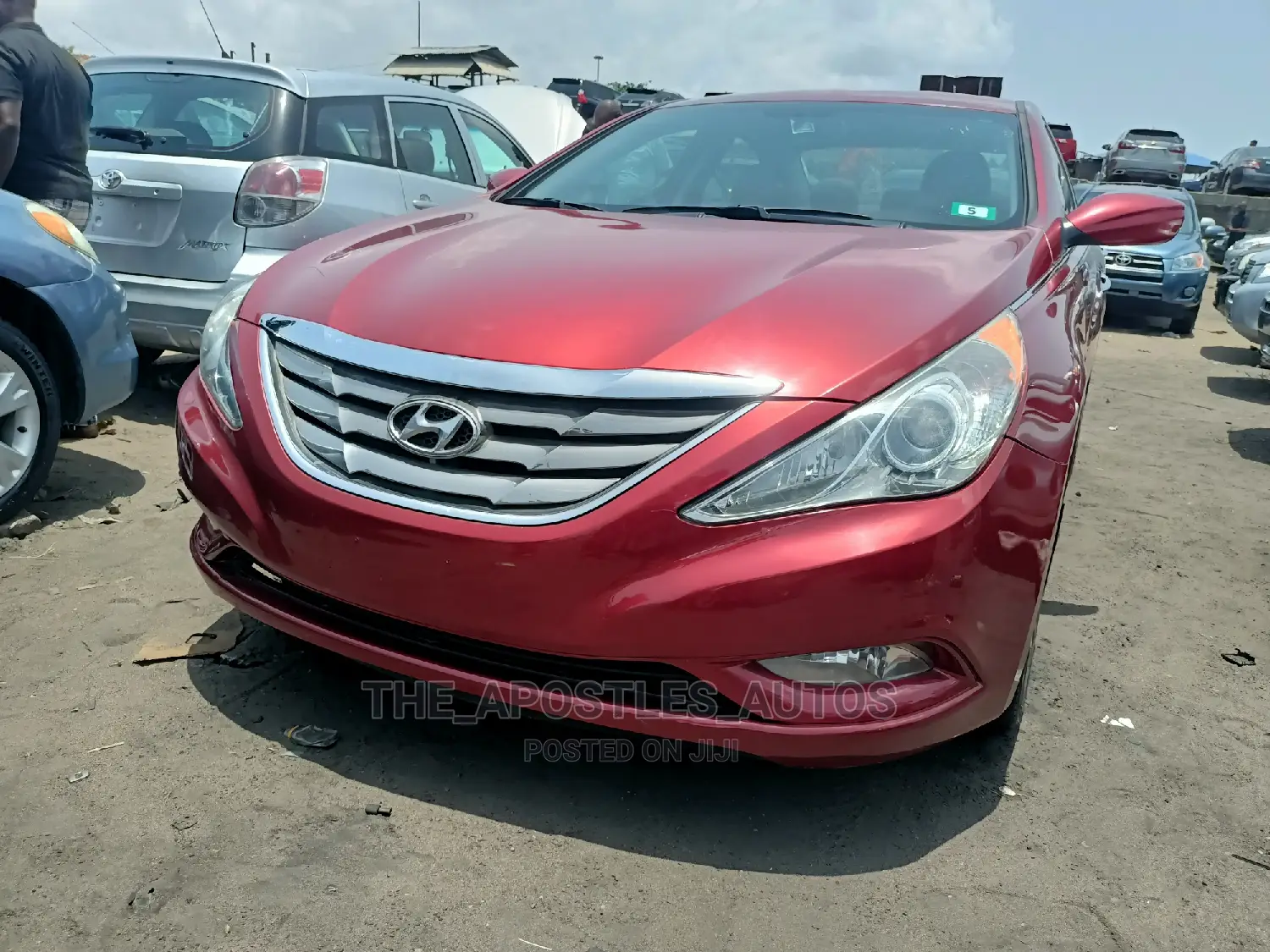 Hyundai Sonata 2012 Red