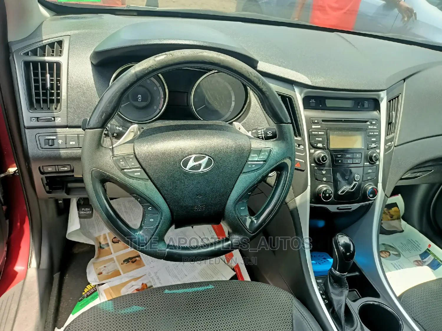 Hyundai Sonata 2012 Red