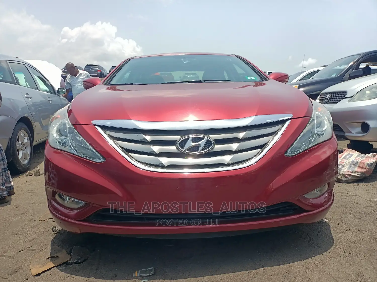 Hyundai Sonata 2012 Red