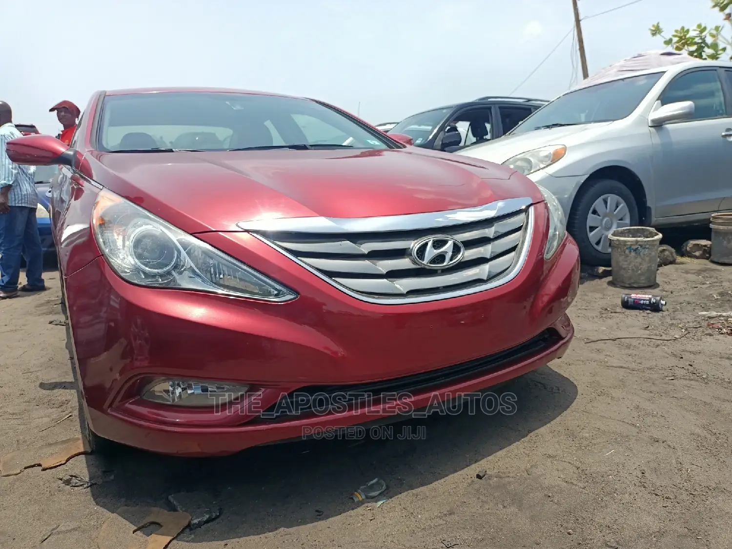 Hyundai Sonata 2012 Red