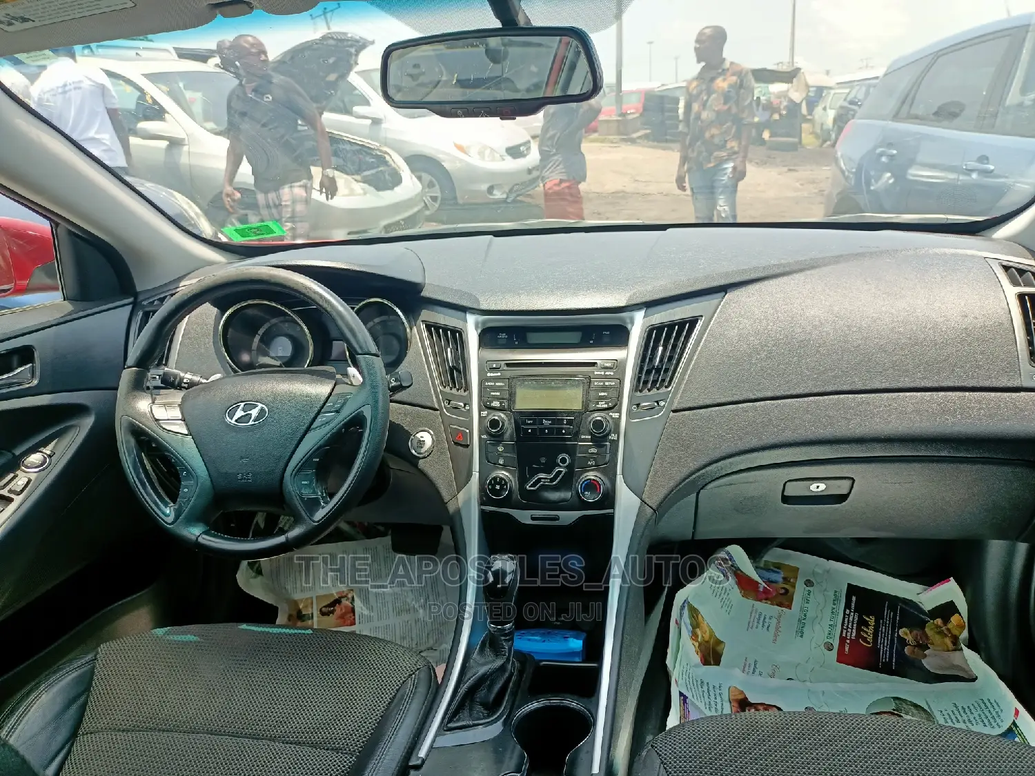 Hyundai Sonata 2012 Red