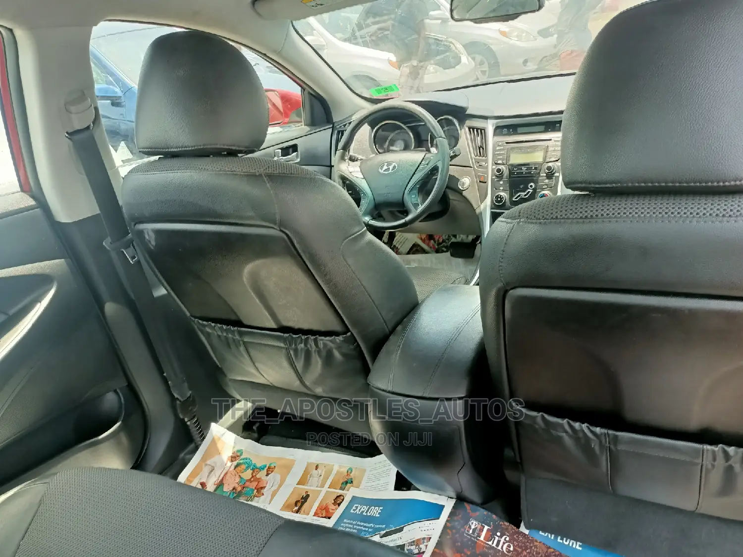 Hyundai Sonata 2012 Red