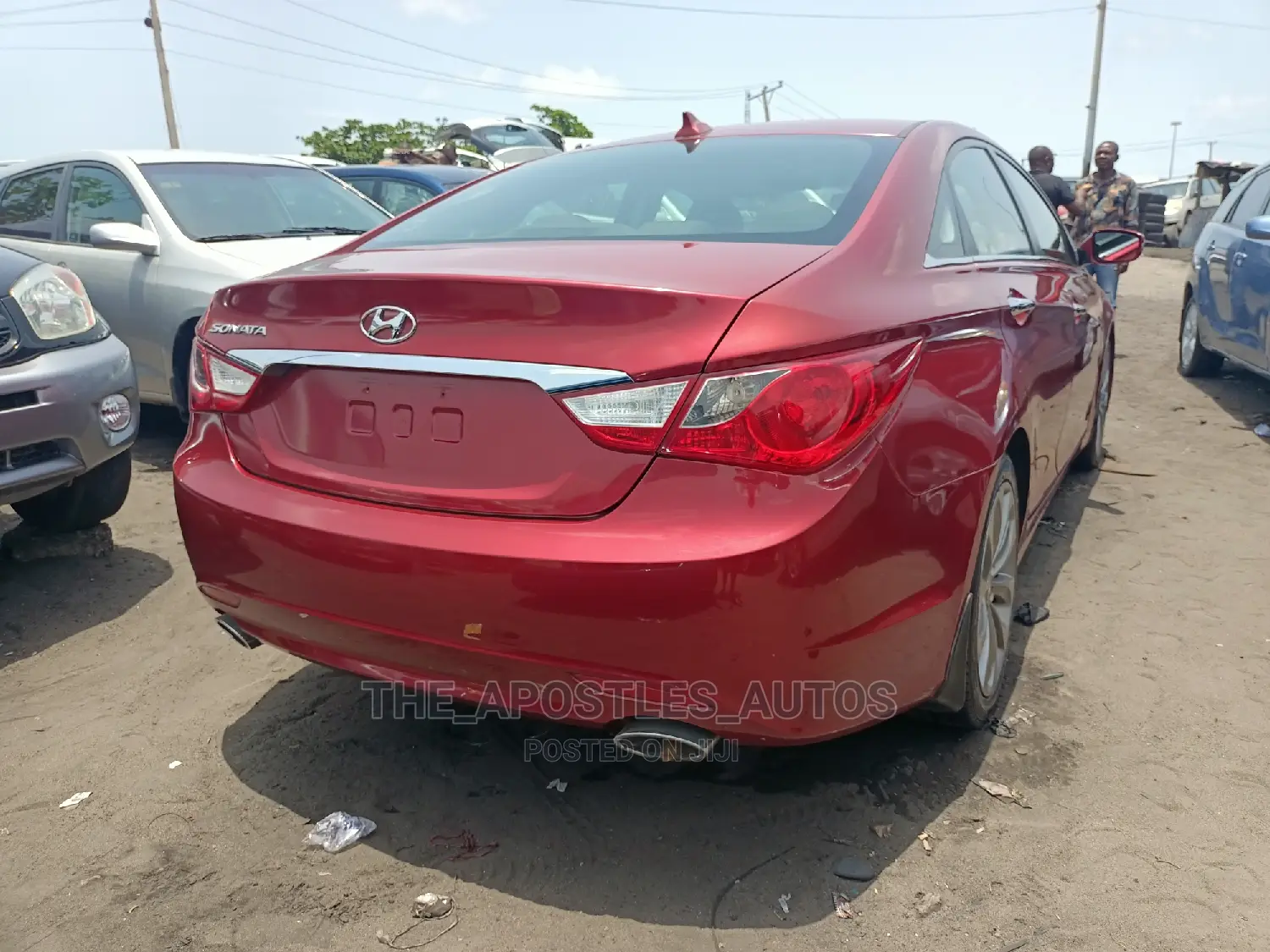 Hyundai Sonata 2012 Red
