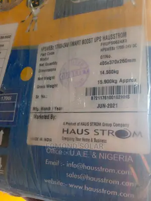 Haus Strom Solar Inverter 1.7kva 24V