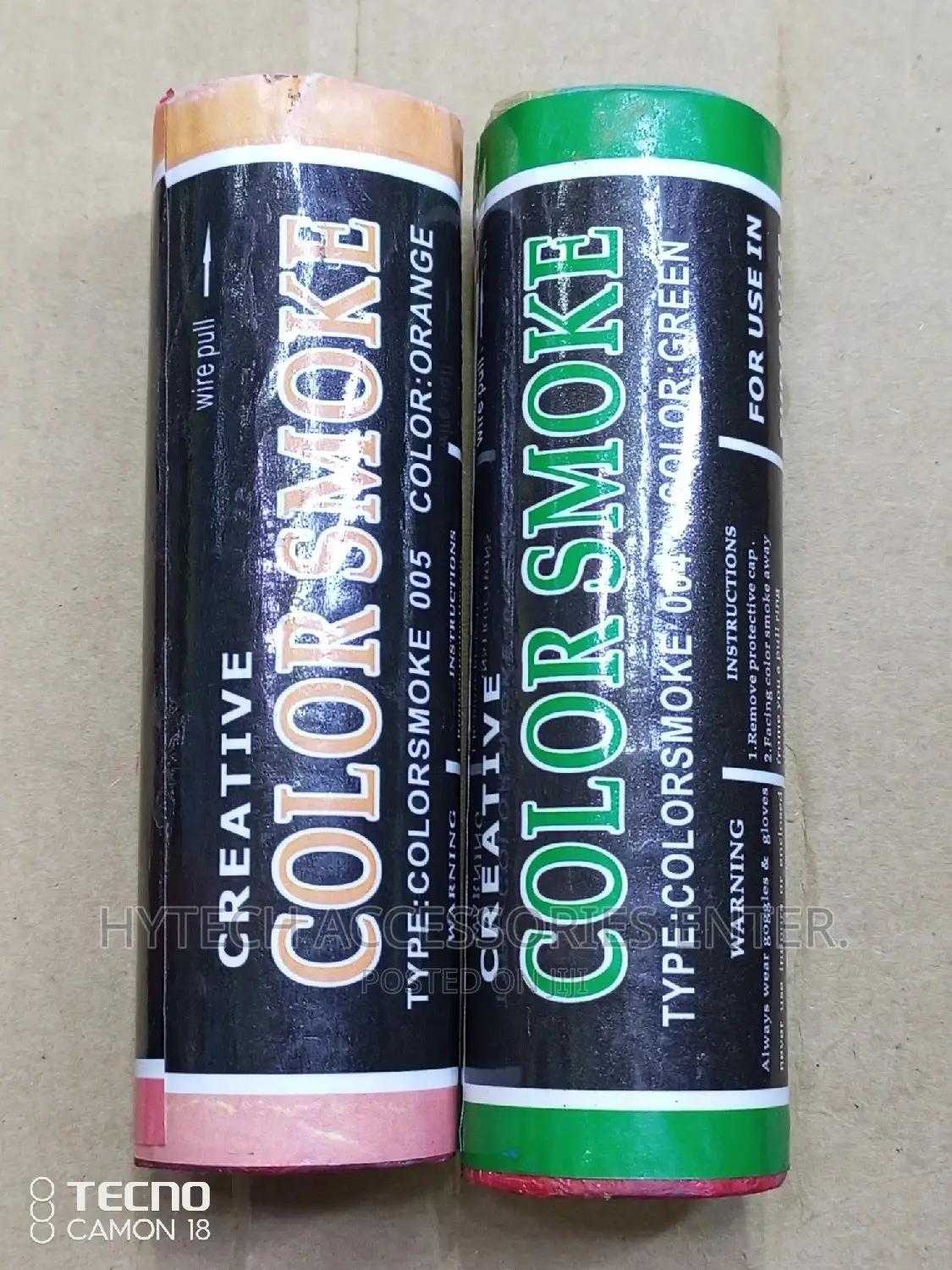 Colour Smoke