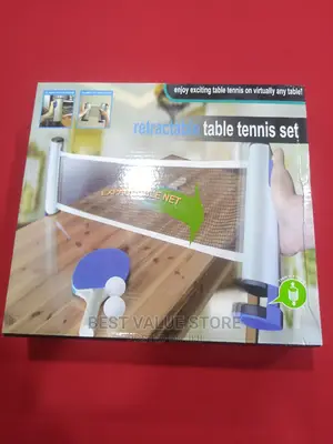 6in1 Retractable Table Tennis Net and Post
