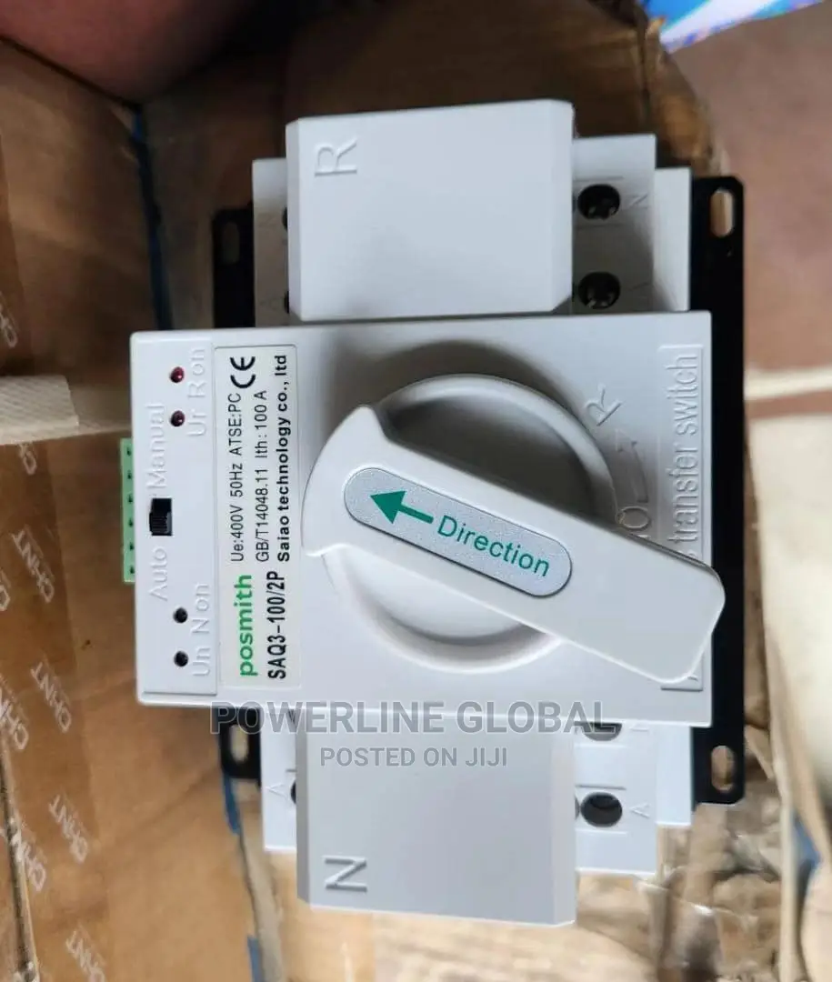100amps Automatic Change Over Switch Single Phase