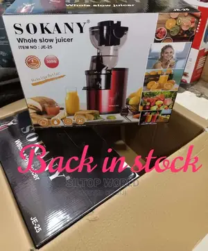 Sokany Whole Slow Juicer 300w