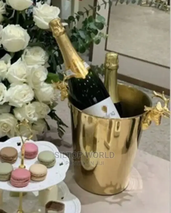 Quality Gold Wine Bucket
