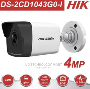 Hikvision Ds-2cd1043g0-I 4mp Network Bullet Ip Cctv Camera