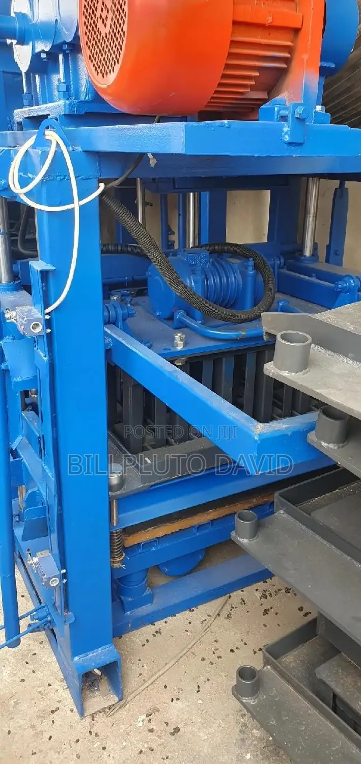 Interlocking, Block, Moulding Machine