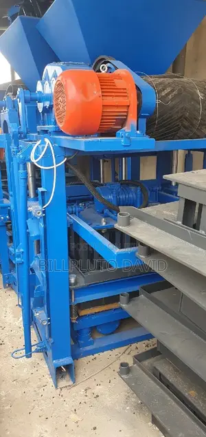 Interlocking, Block, Moulding Machine