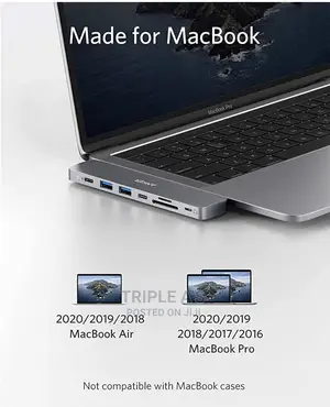 Anker Usb-C Hub for Macbook 8-in-2 Adapter Compatible With Thunderbolt