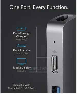 Anker Usb-C Hub for Macbook 8-in-2 Adapter Compatible With Thunderbolt