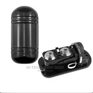 Wired Active Infrared Alarm Intrusion Detector Dual Beam