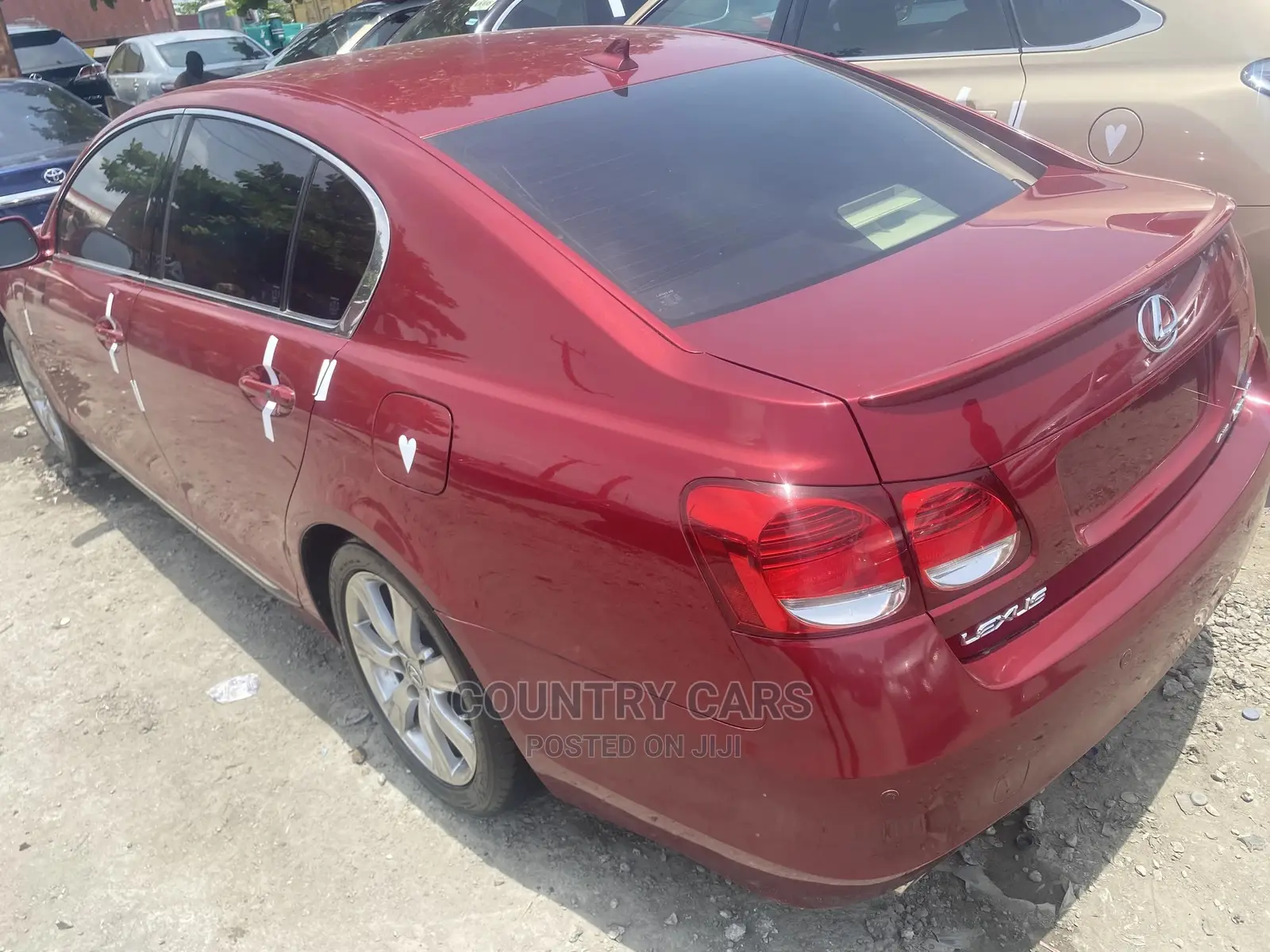Lexus GS 350 2010 Red