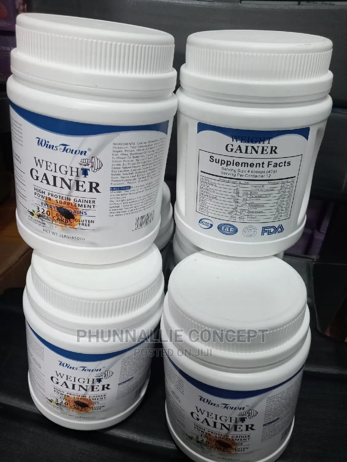 Winston Weight Gainer (High Protein Supplement 450g)