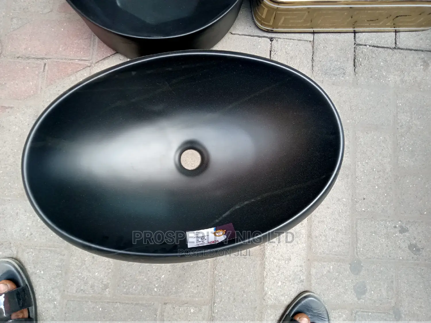 Black Vanity Basin