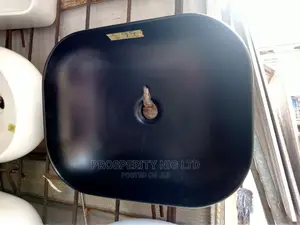 Black Canter Top Basin
