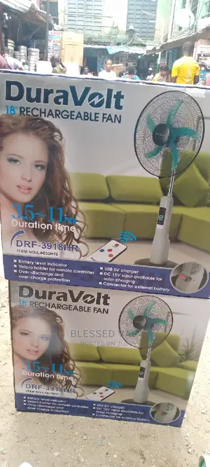 18 Inches Duravolt Rechargeable Fan