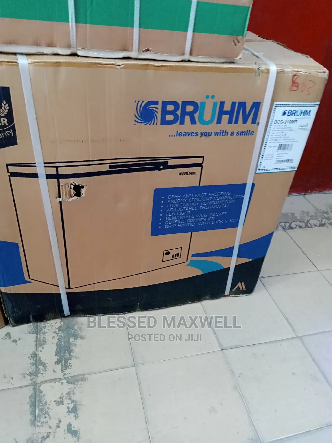 (BCS-210MR) Bruhm Chest Freezer