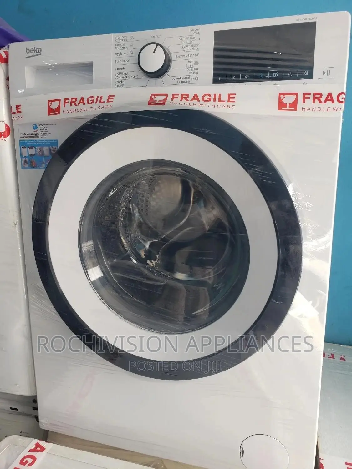 Beko Washing Machine Wit Bluetooth Heavy-Duty Machine German