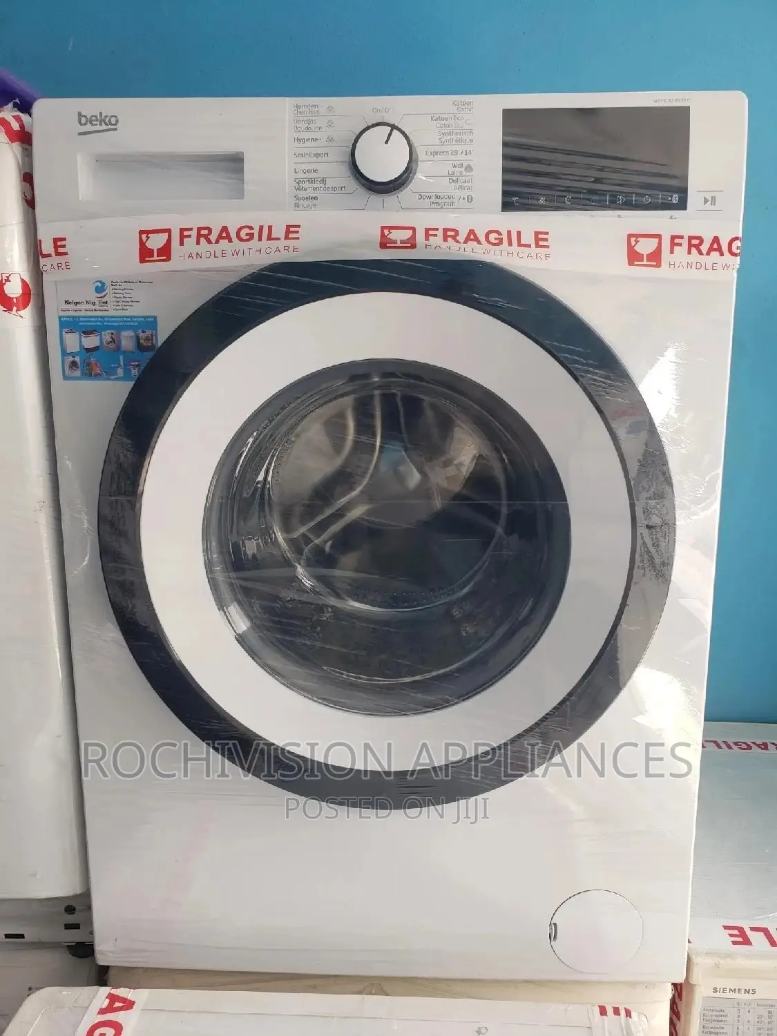 Beko Washing Machine Wit Bluetooth Heavy-Duty Machine German