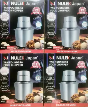 Nulek Japan Yam Pounder and Food Chopper 12L