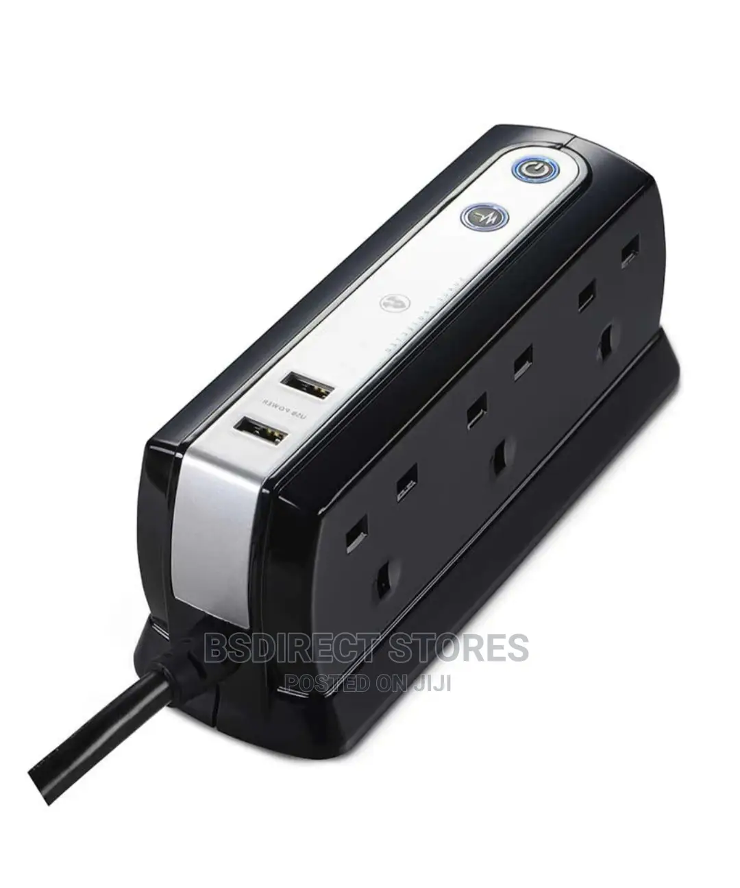 Masterplug Heavy Duty 6 Socket Surge Protected 2M Extension