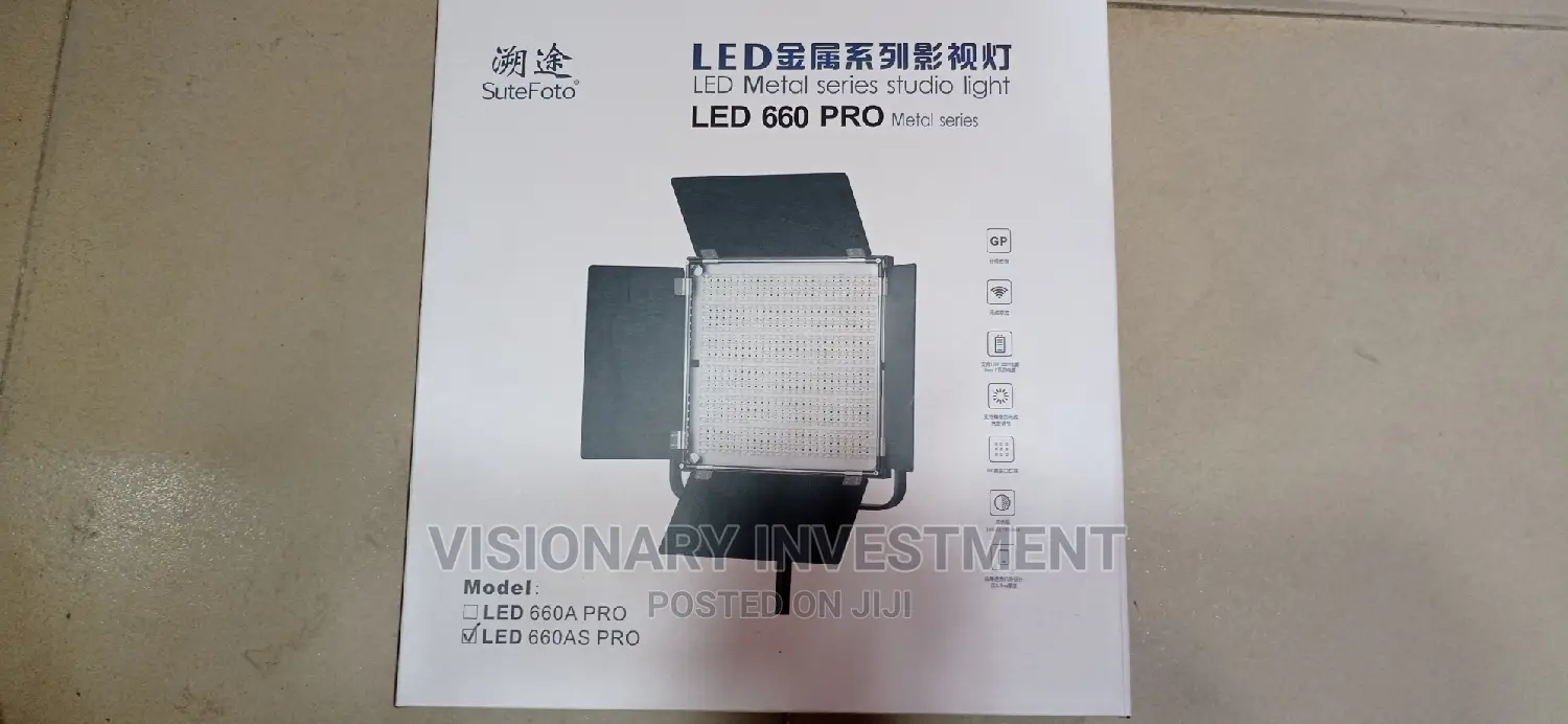 Sutefoto Led 660 Pro