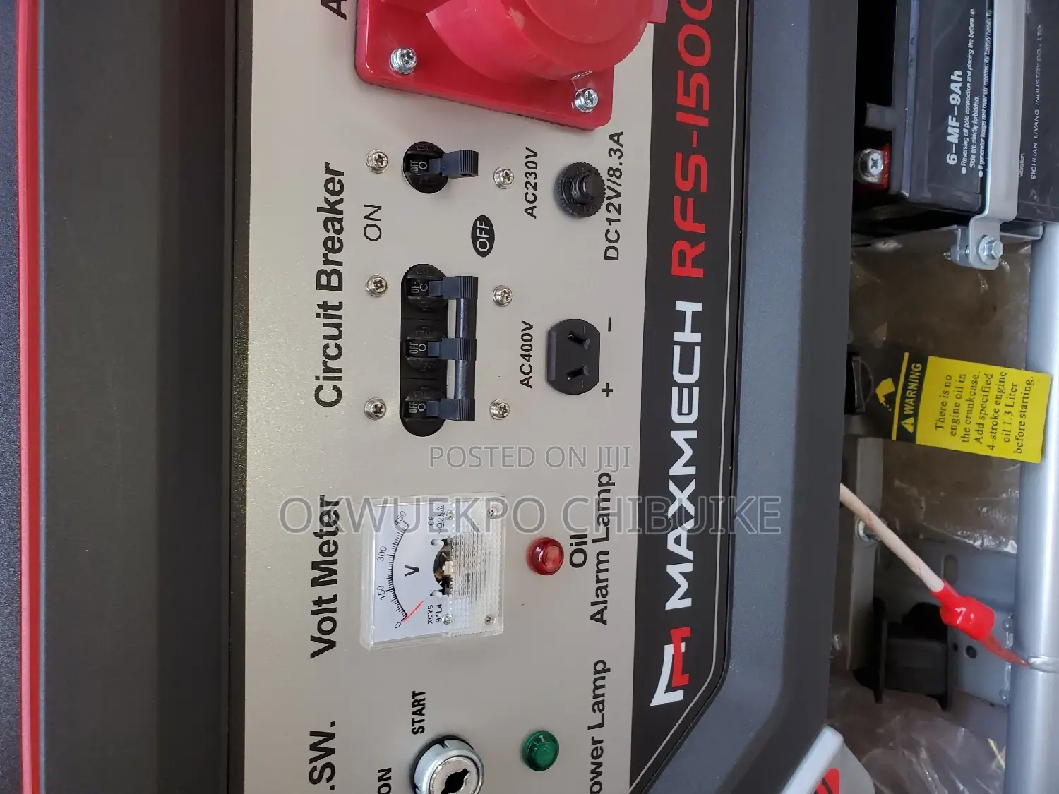 3-Phase Fuel Generator 15kva 100%Copper Wire