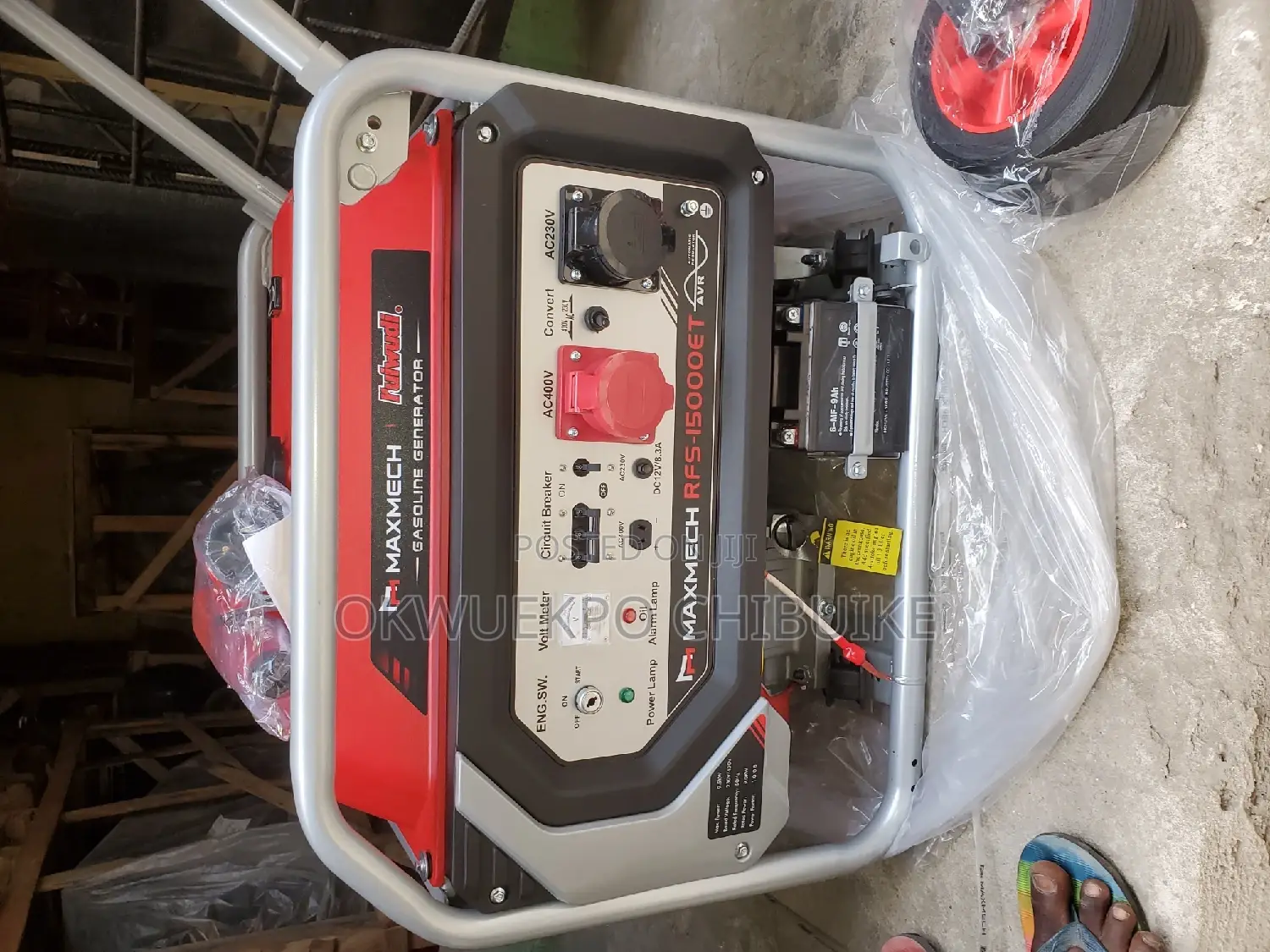 3-Phase Fuel Generator 15kva 100%Copper Wire