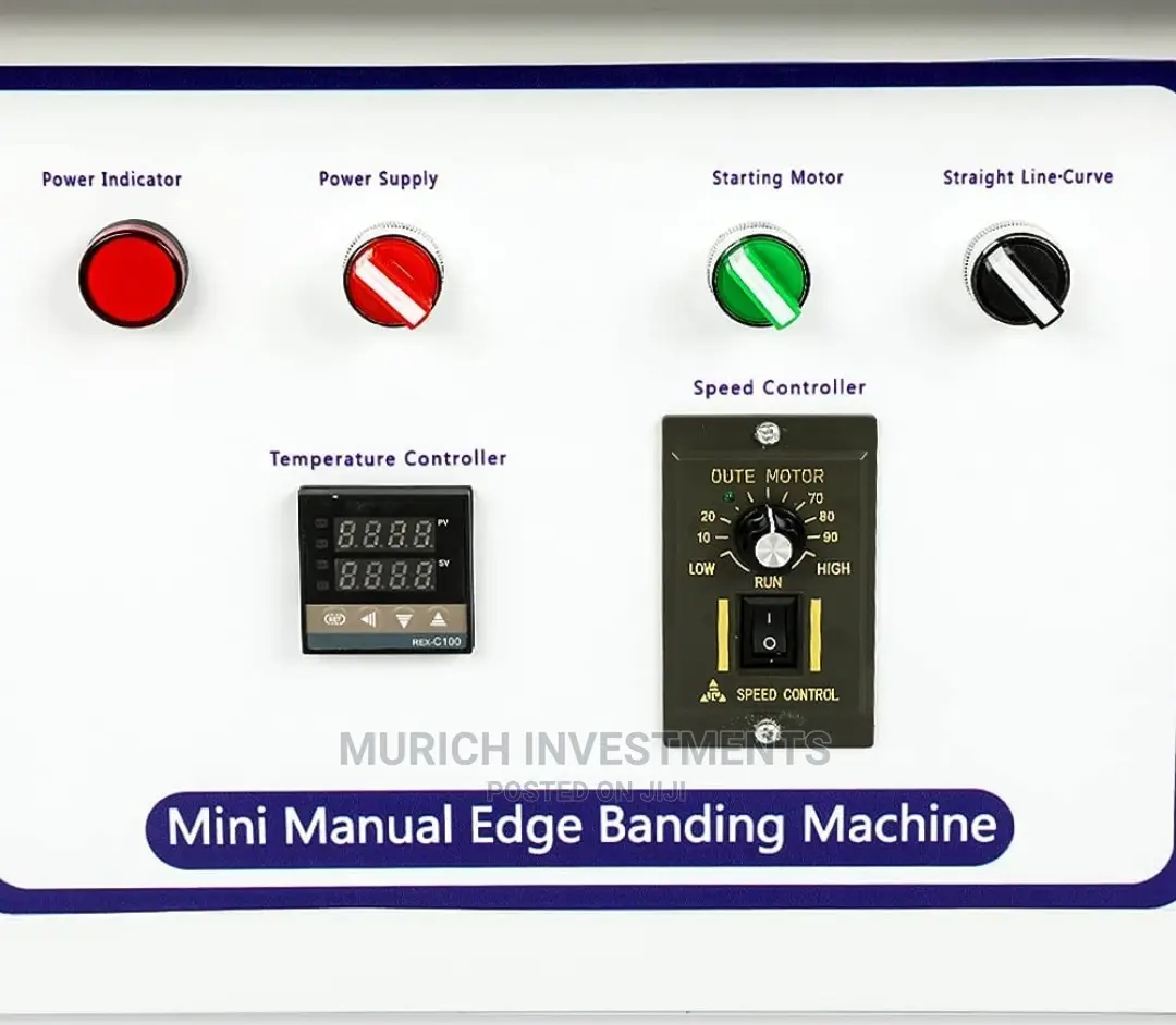 Portable Edge Bander Banding Machine, Double-Sided Gluing