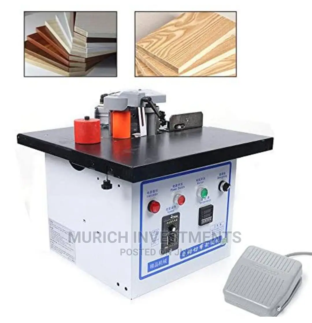Portable Edge Bander Banding Machine, Double-Sided Gluing