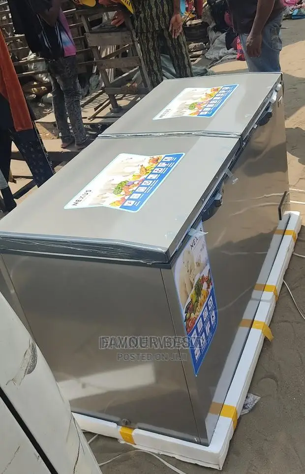 New NEXUS Chest Freezer Double Door (500L) Faster Cooling in Ojo