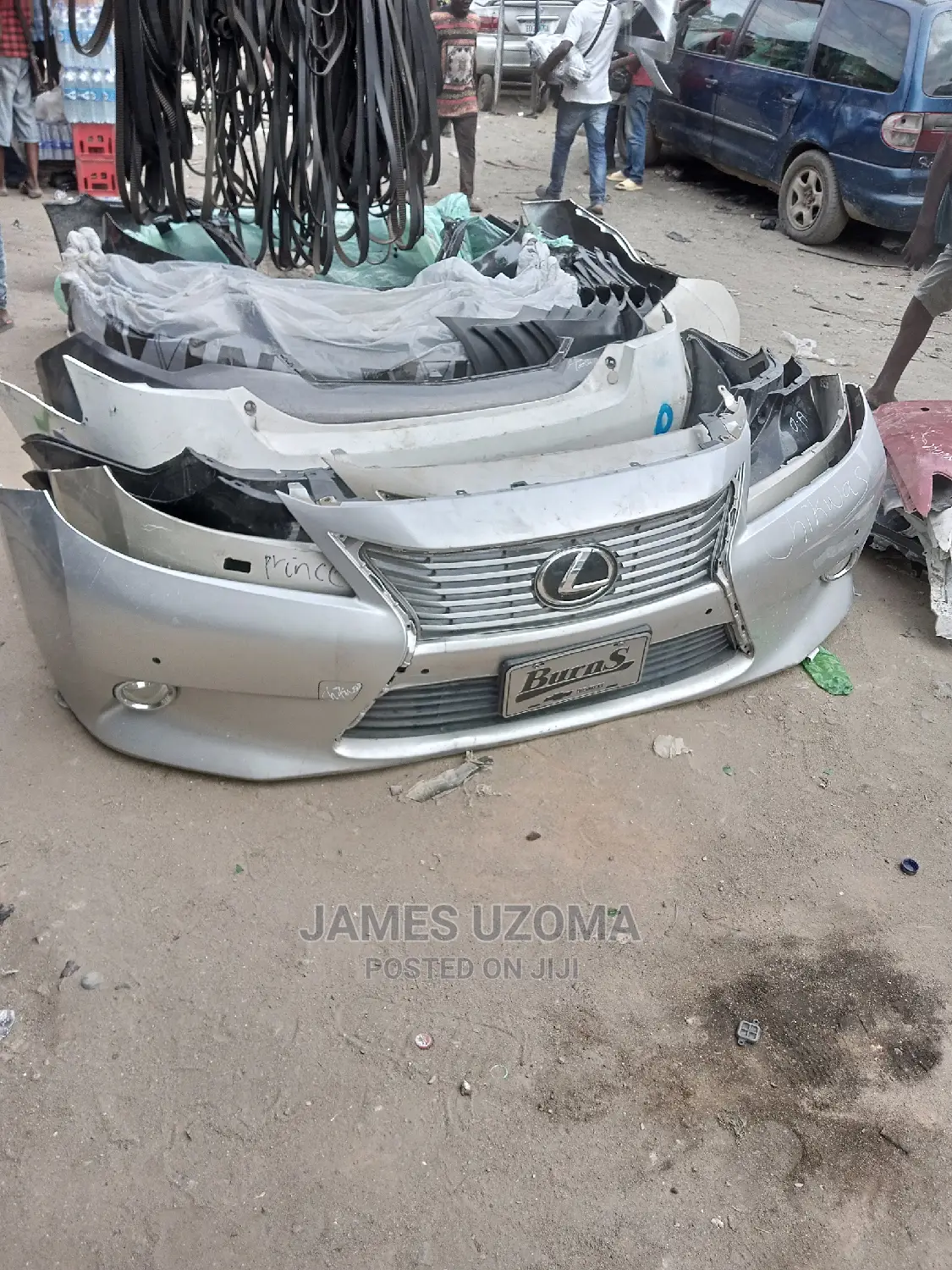 Complete Front Bumper Lexus Es 2015 Model