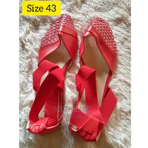 Red Turkey Slip - On Flat Shoes