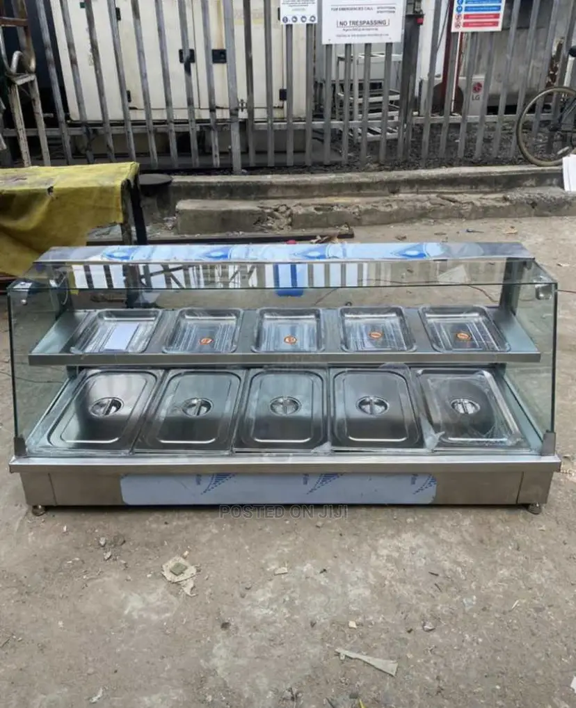 Bain Marie Food Warmer 5plates Up and Down