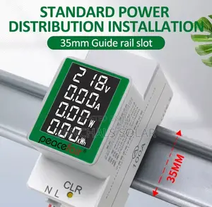 Prepaid Check Meter/Energy Power Meter KWH Voltmeter 100a