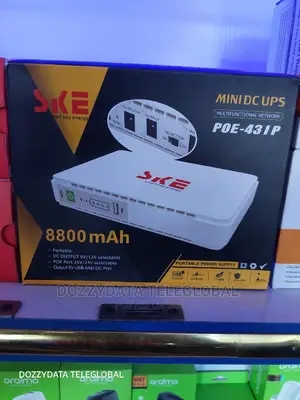 Photo - Power Bank-Mini Ups for Wifi, Cameras, Smart Devices