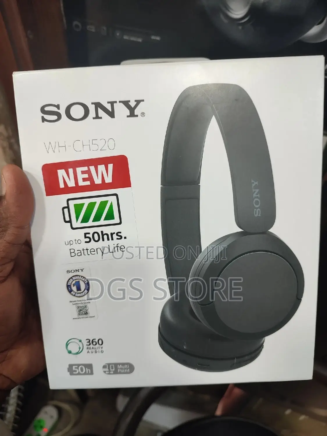 Sony WH CH520 Bluetooth Headphone