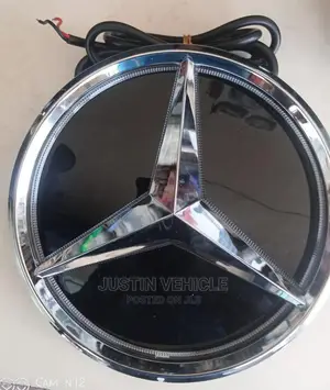 Mercedes Benz Front Logo With Light