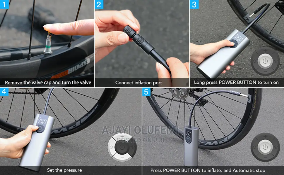 CYCPLUS A8 Car Digital Tyre Inflator / Air Compressor.