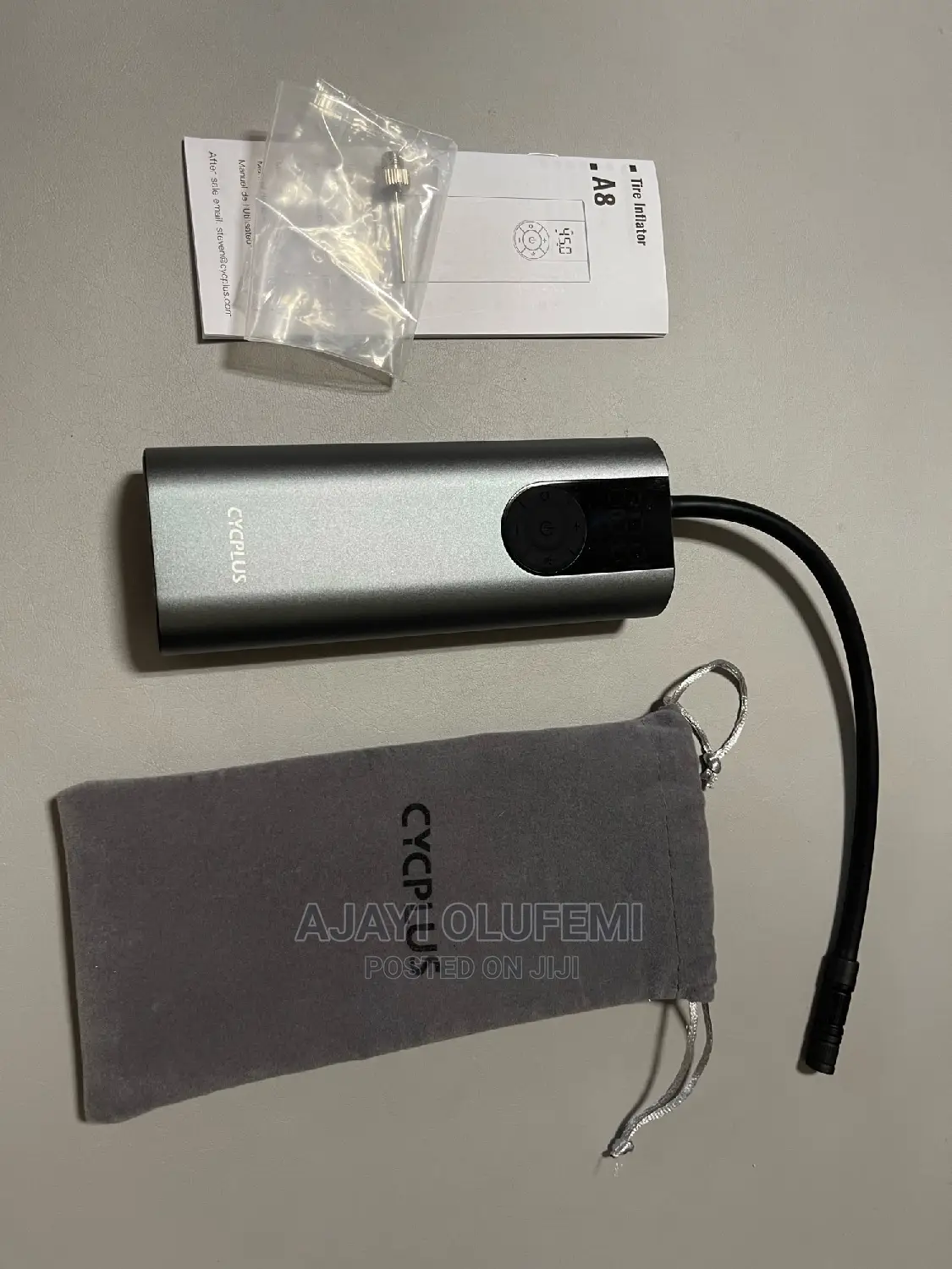 CYCPLUS A8 Car Digital Tyre Inflator / Air Compressor.