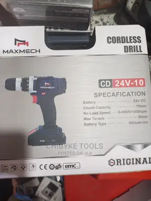 24V Maxmech Cordless/Battery Drill Machine