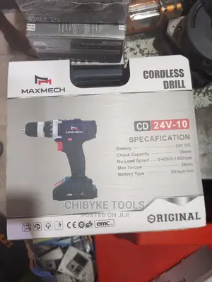 24V Maxmech Cordless/Battery Drill Machine