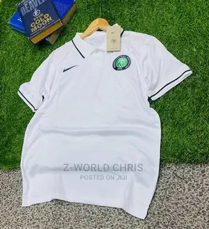 Nigeria Official White Polo Shirt