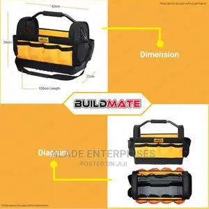 Ingco Tools Tool Bag Baggage Storage Box Polyester 16"