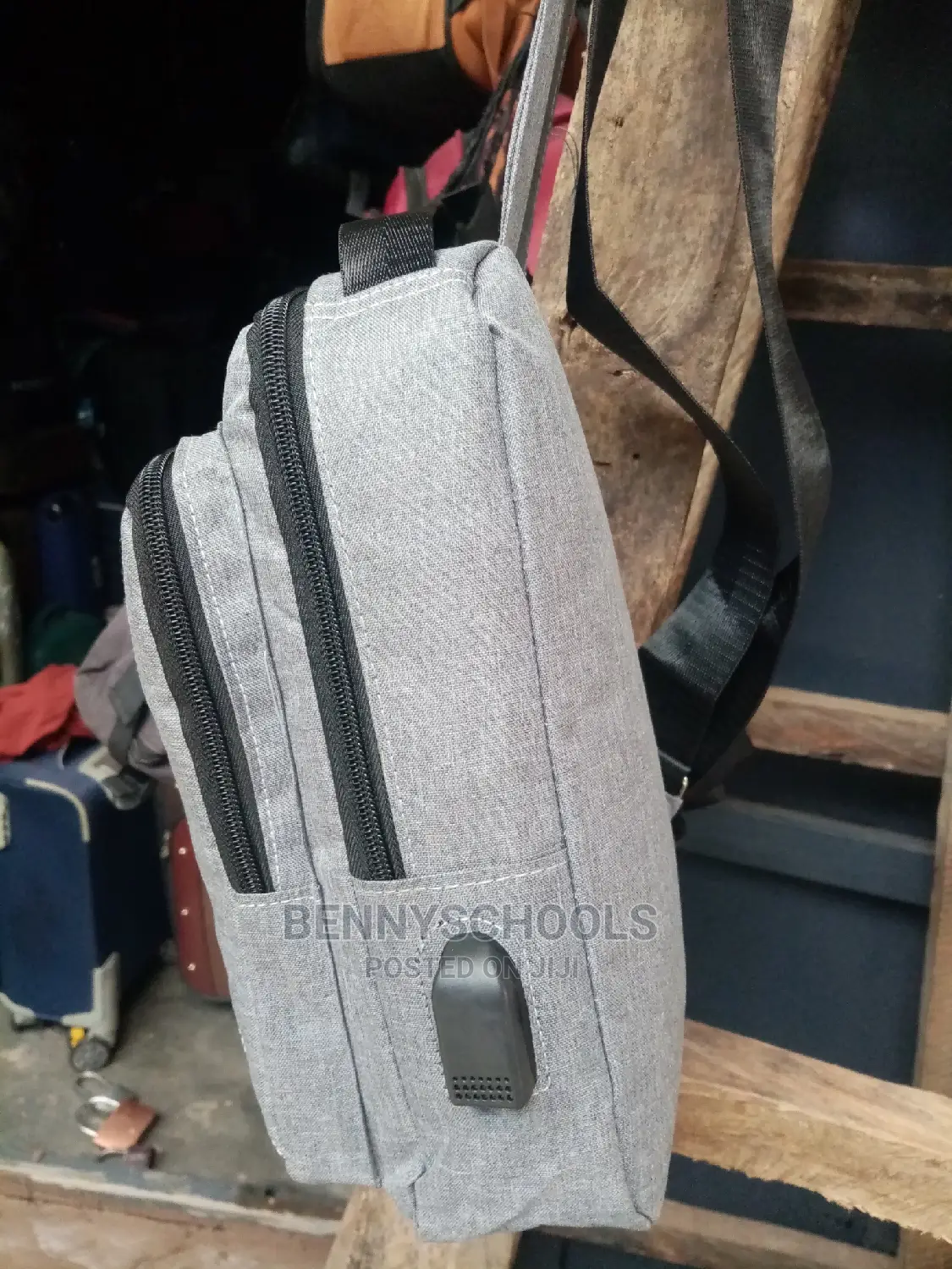 Cross Bag With USB Cable